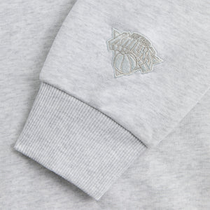 Kith for the New York Knicks Y2K Vintage Nelson Crewneck - Light Heather Grey