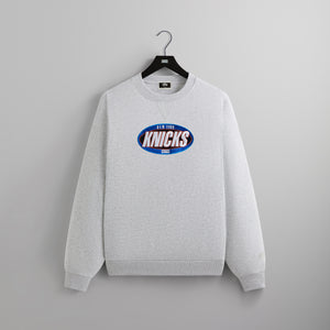 Kith for the New York Knicks Y2K Vintage Nelson Crewneck - Light Heather Grey