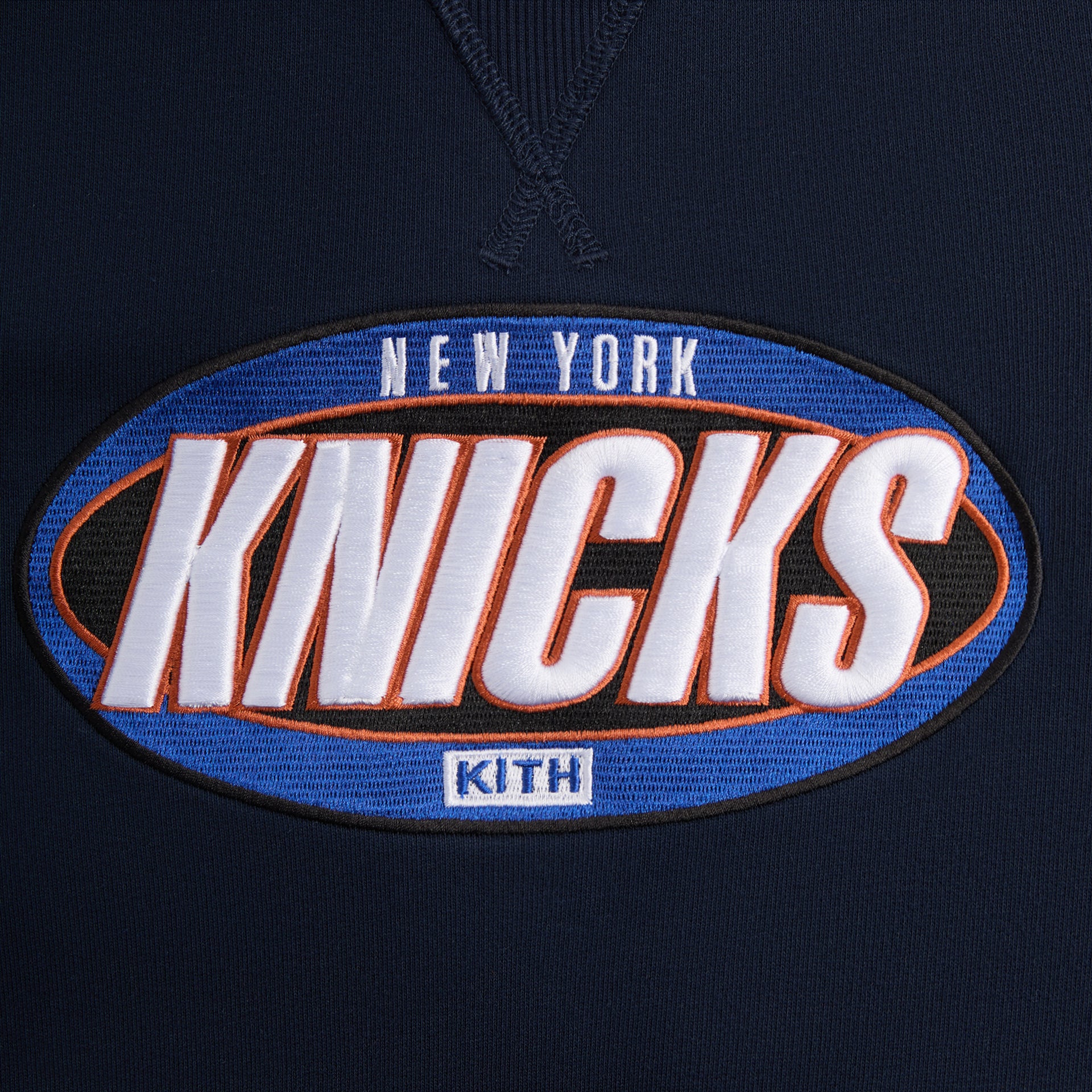 Kith for the New York Knicks Y2K Vintage Nelson Crewneck - Nocturnal