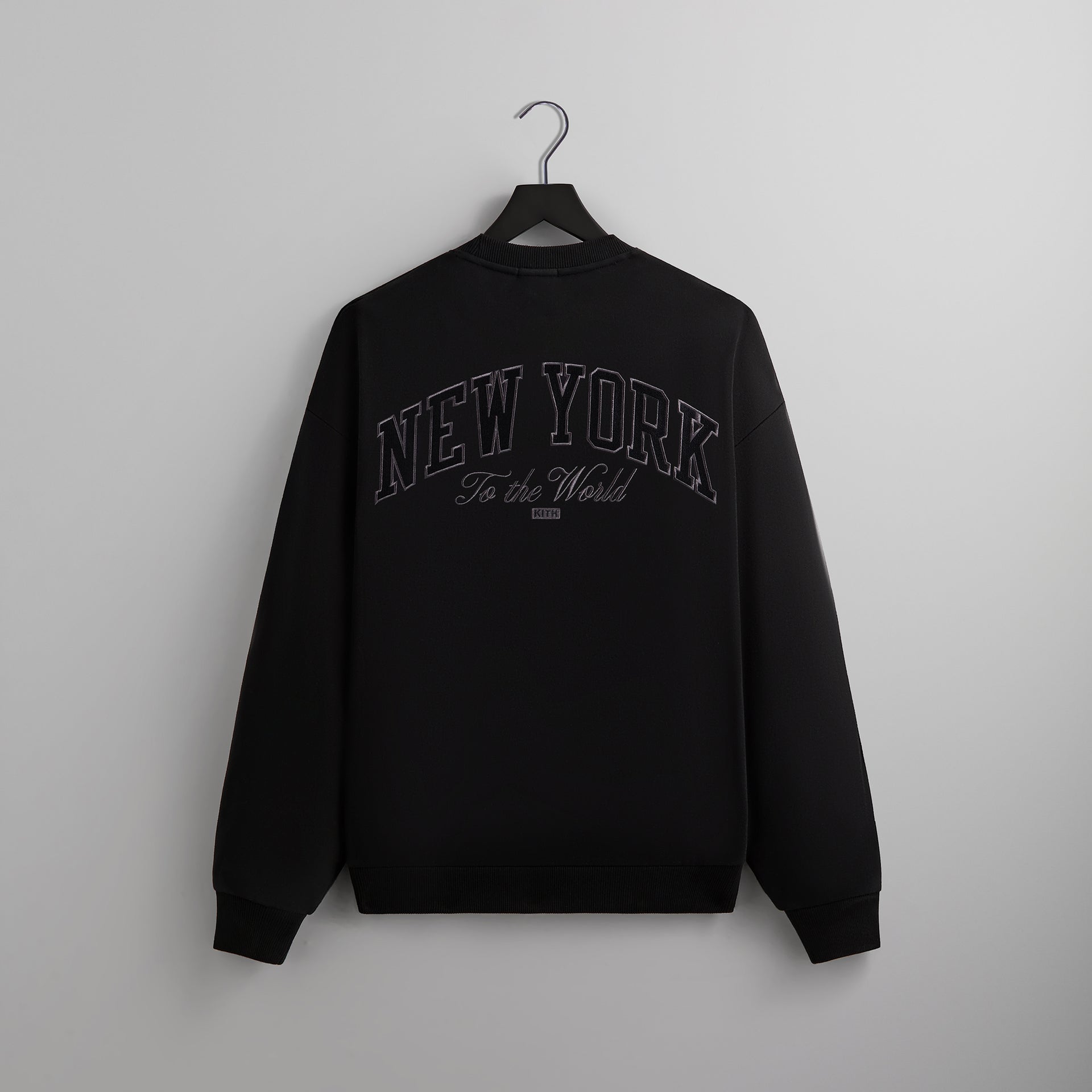 Kith for the New York Knicks Empire Vintage Nelson Crewneck - Black