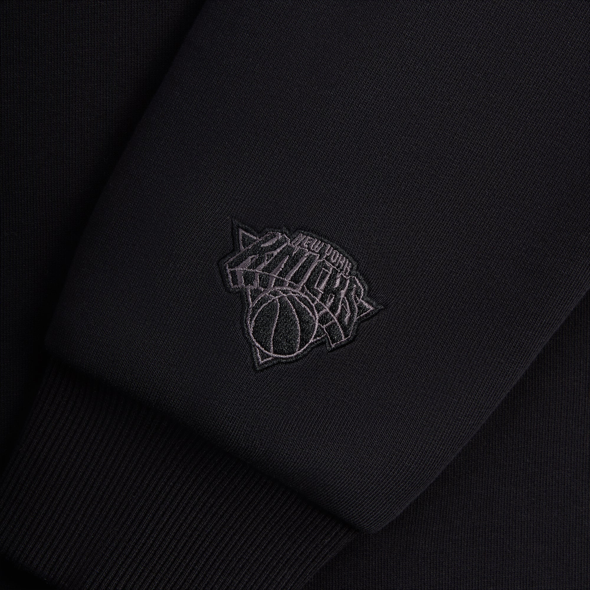 kith ma-1 ブラック Kith for the New York Knicks Vintage Nelson Crewneck - Black