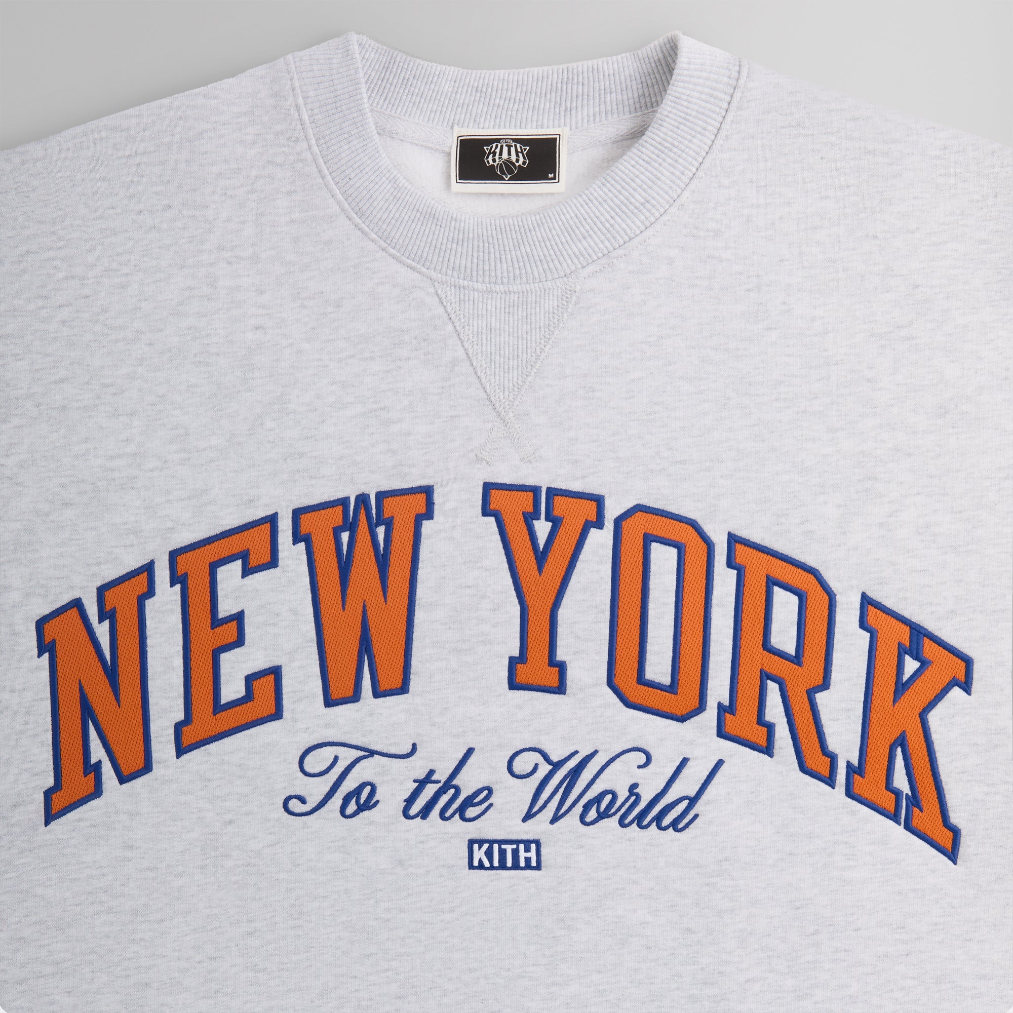 Kith for the New York Knicks Vintage Nelson Crewneck - Light