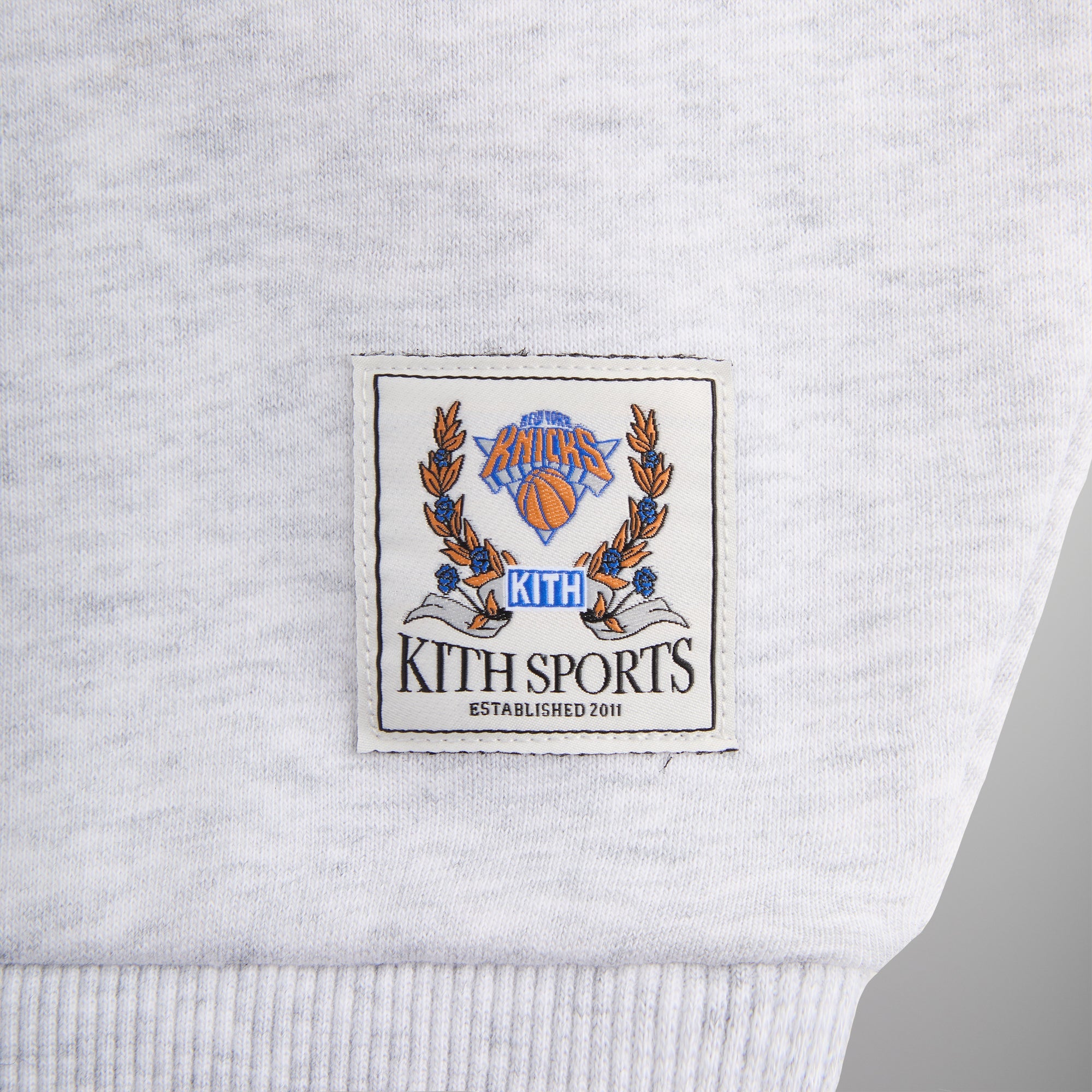 Kith for the New York Knicks Vintage Nelson Crewneck - Light
