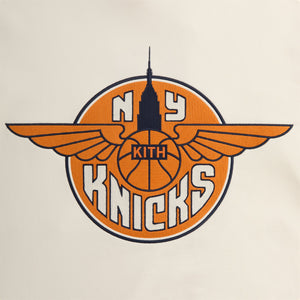 Kith for the New York Knicks Wingman Vintage Nelson Hoodie - Sandrift PH