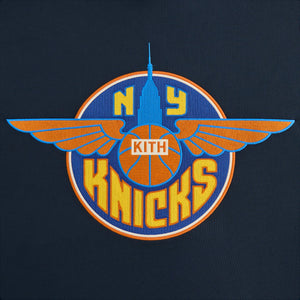 Kith for the New York Knicks Wingman Vintage Nelson Hoodie - Nocturnal PH