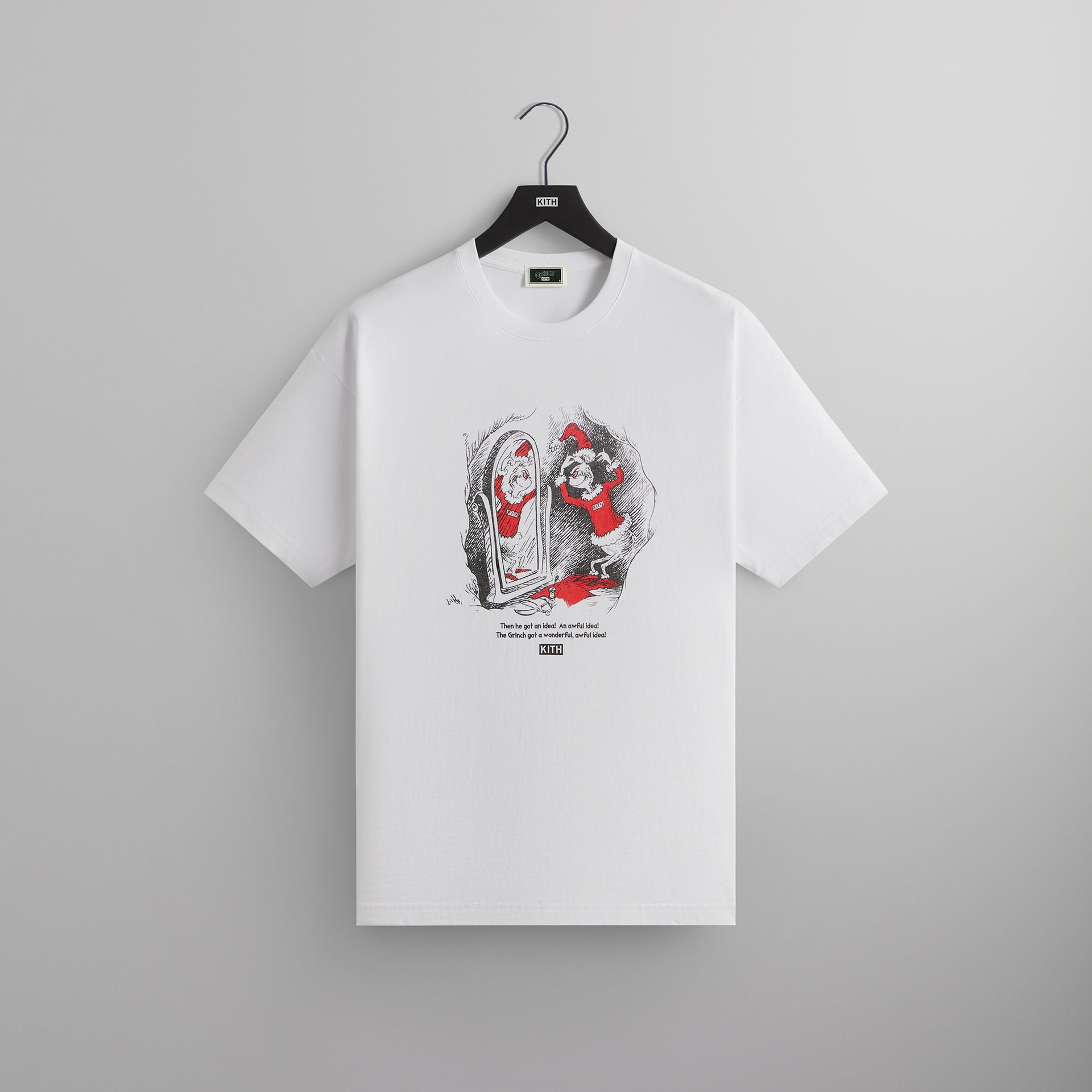 Kith for The Grinch Santa Vintage Tee - White