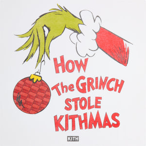 UrlfreezeShops for The Grinch Book Title Vintage Tee - White