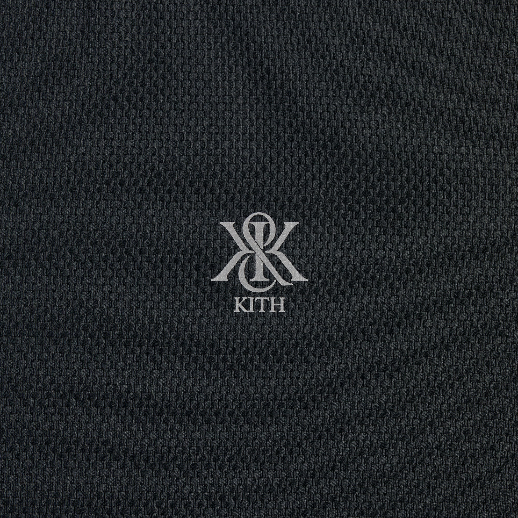 Kith Scratch Long Sleeve Mock Neck - Black