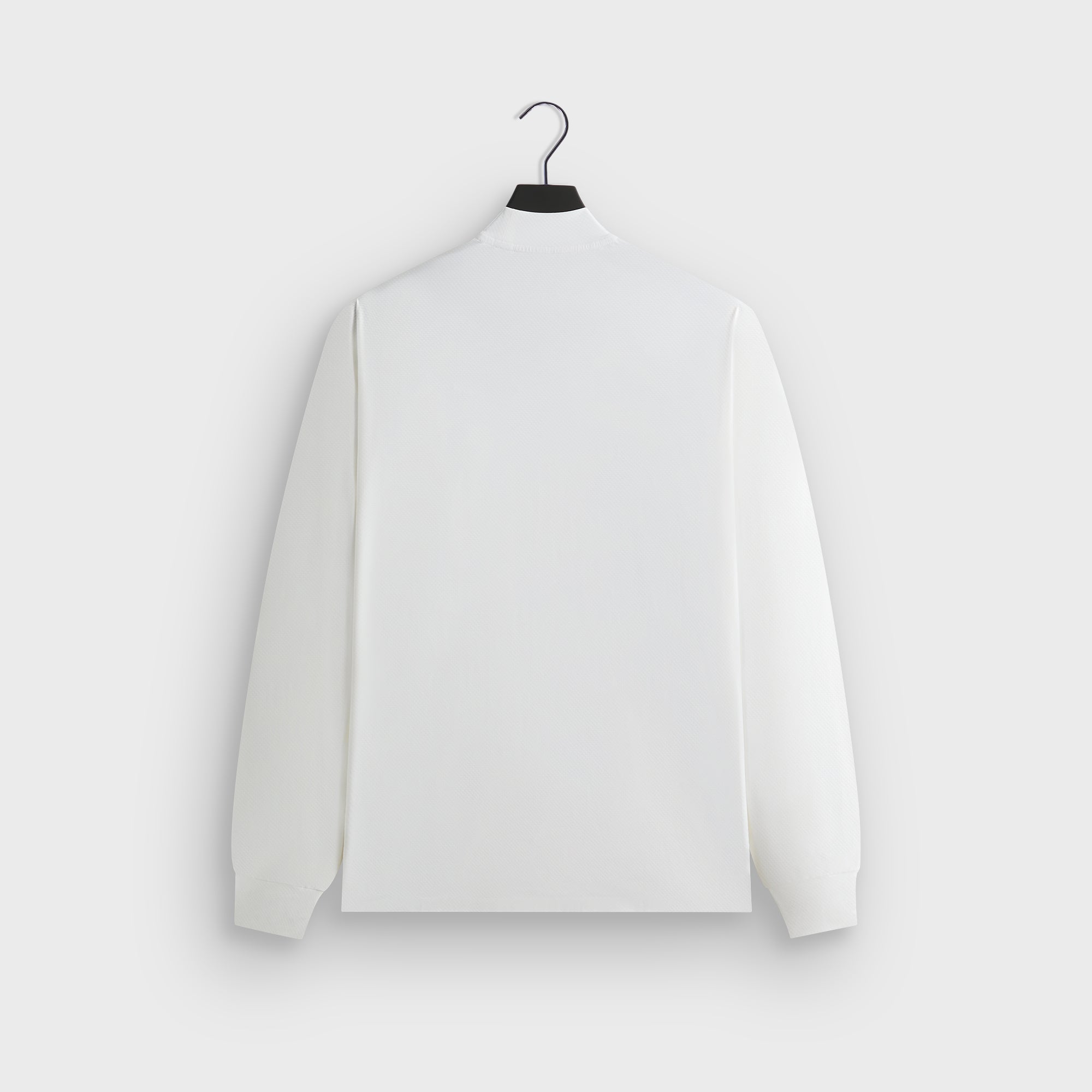 Kith Scratch Long Sleeve Mock Neck - White
