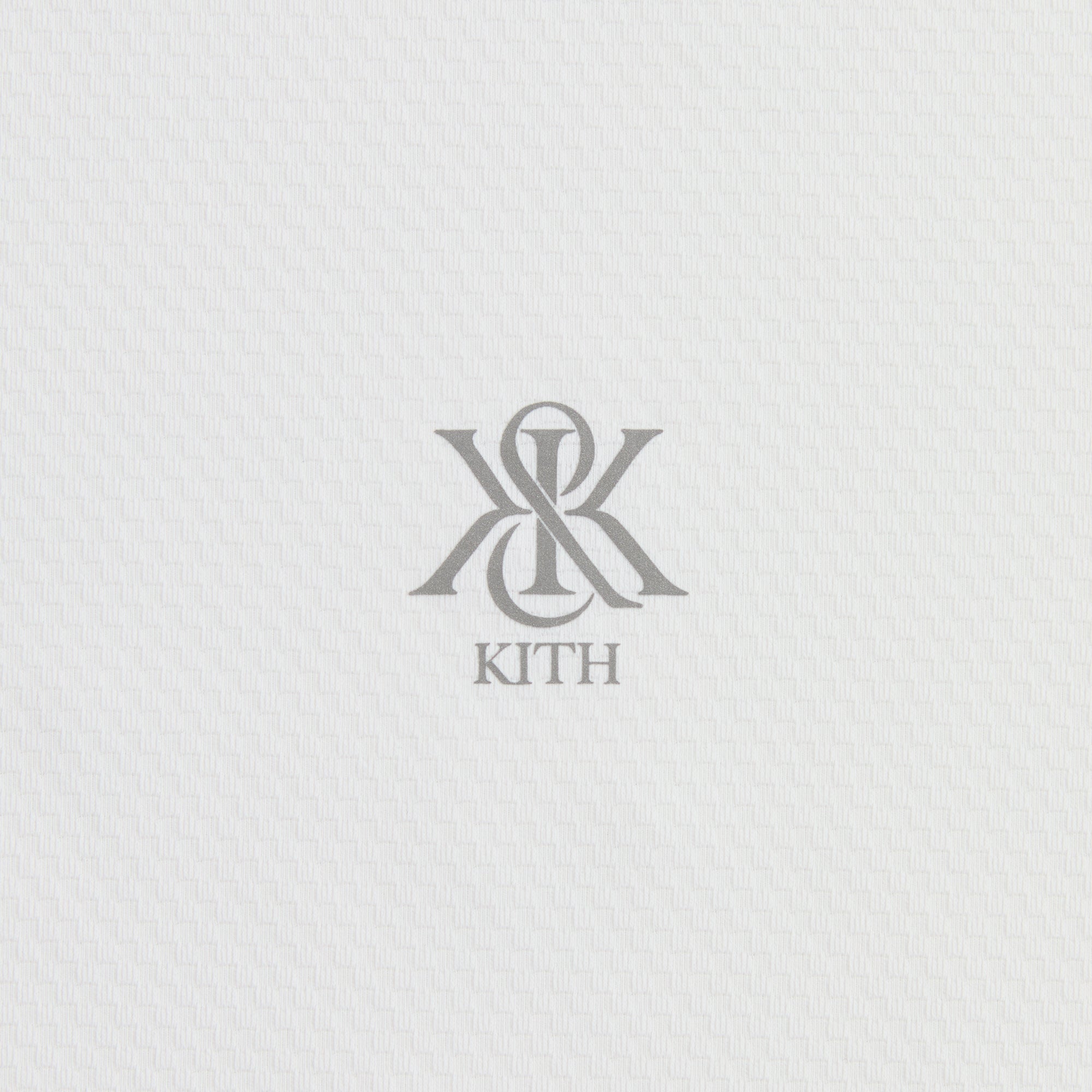 Kith Scratch Long Sleeve Mock Neck - White