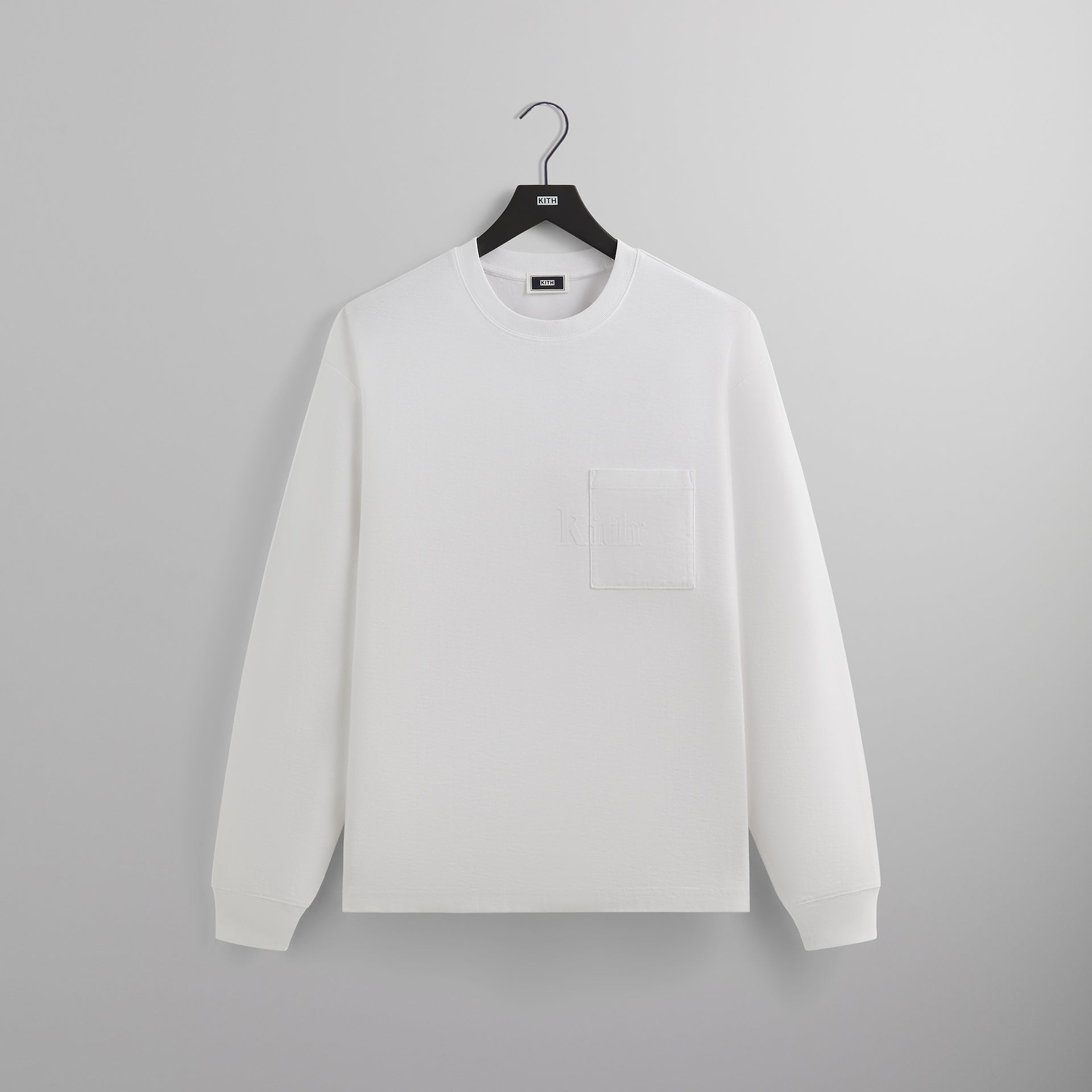 Kith Long Sleeve Quinn Tee - White