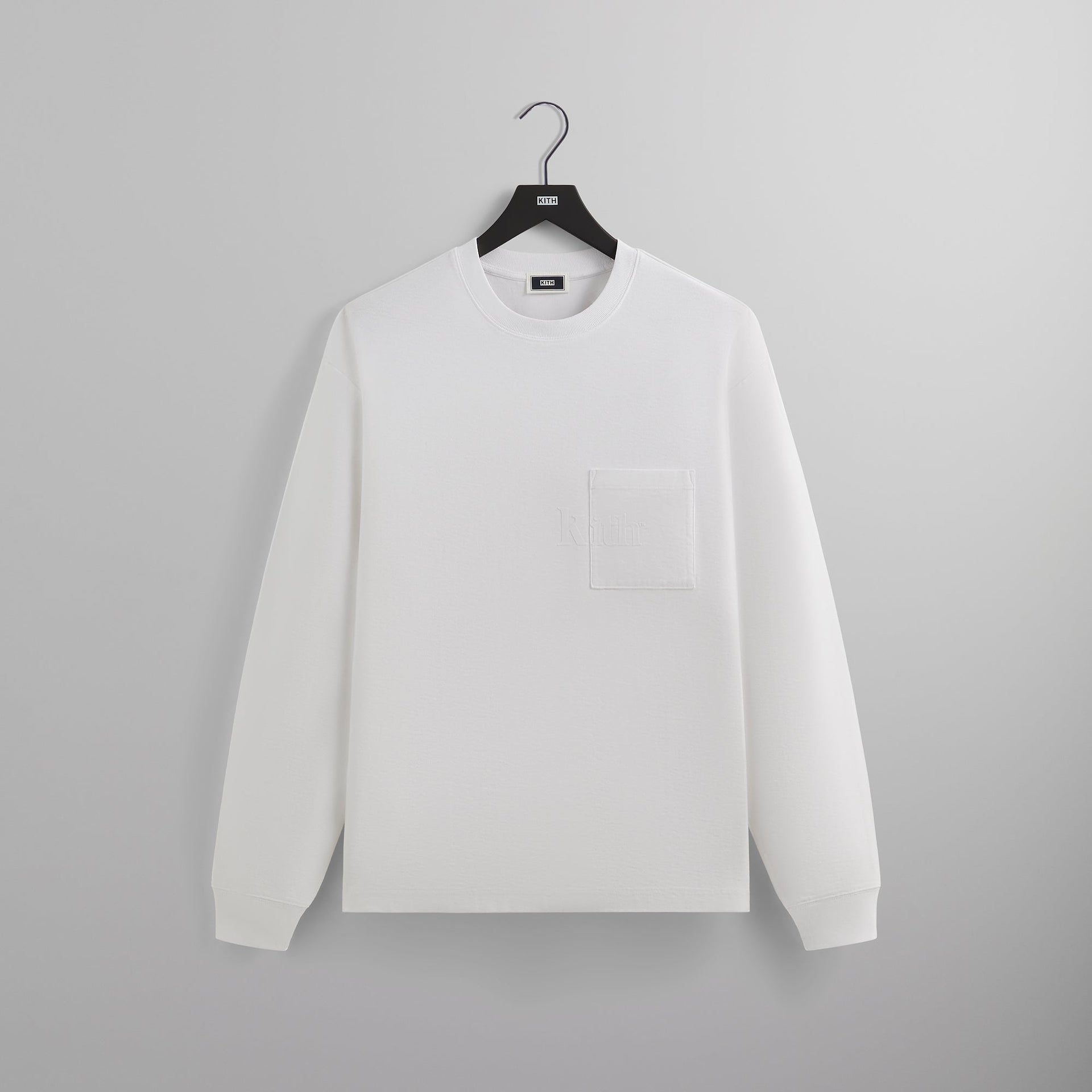 Kith Long Sleeve Quinn Tee - White PH