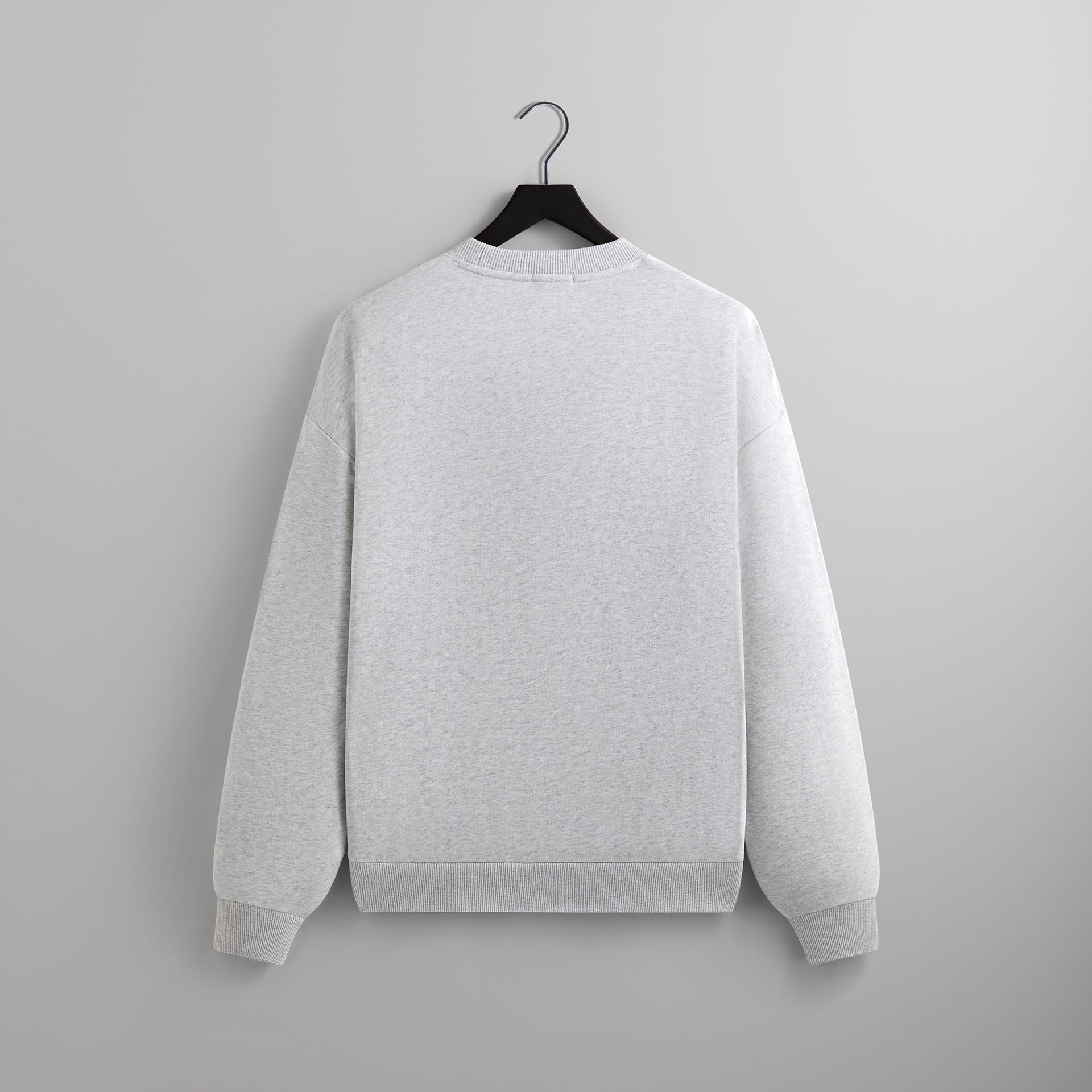 Kith Compact Knit Nelson Crewneck - Light Heather Grey PH