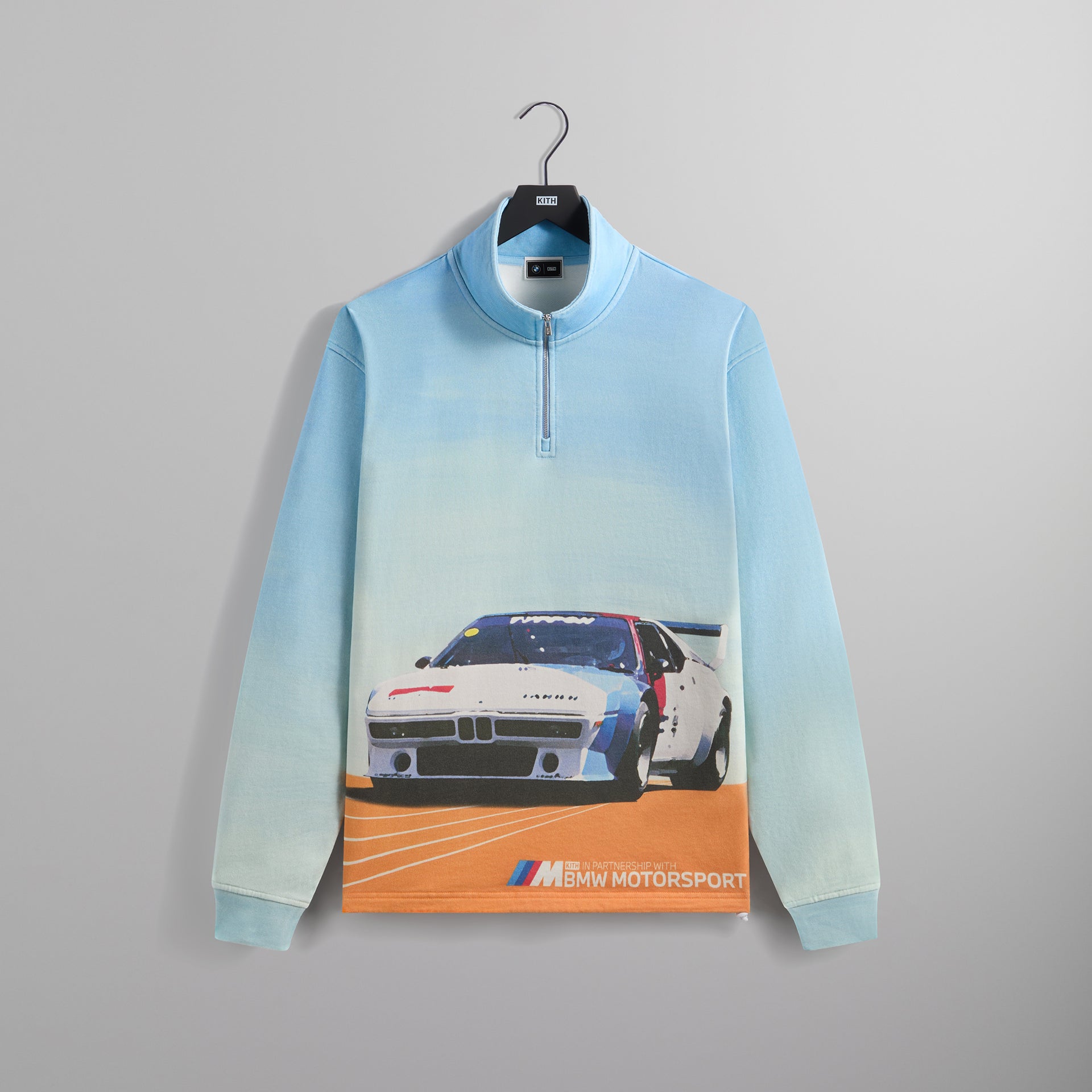 UrlfreezeShops for BMW Retro Vintage Quarter Zip - White