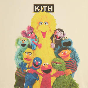 Kith for Sesame Street Group Hug Nelson Crewneck - Waffle