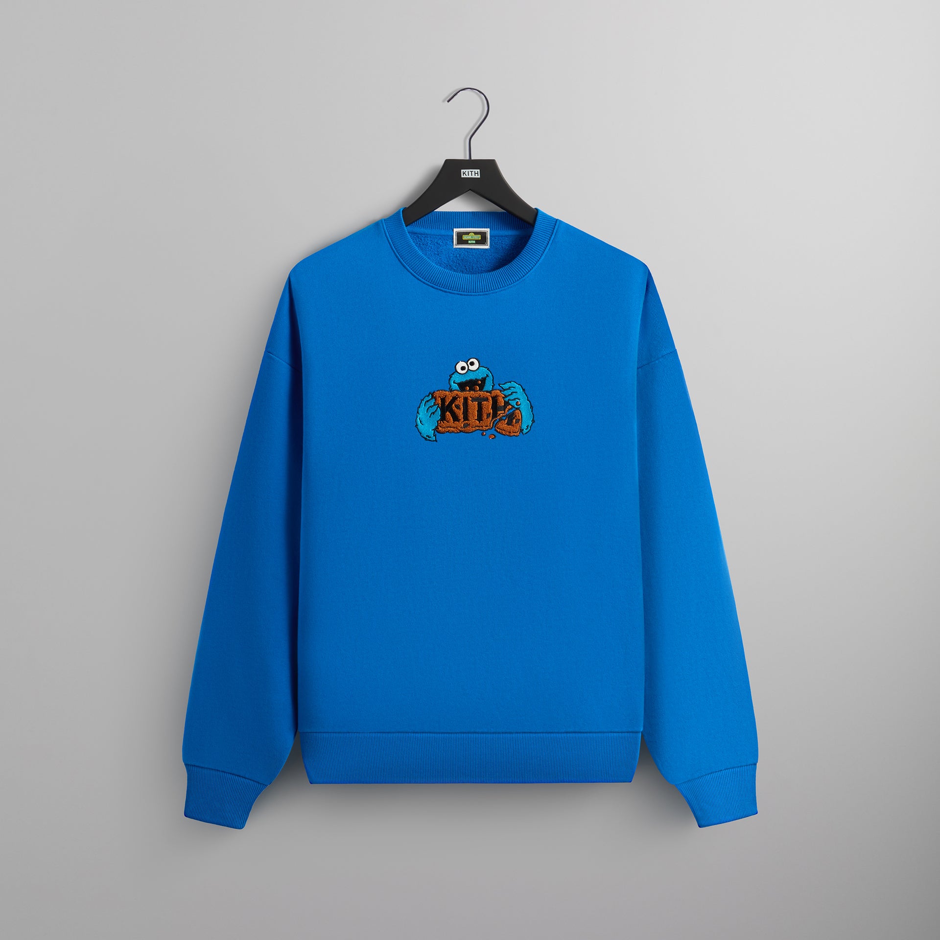 Kith for Sesame Street Cookie Monster Nelson Crewneck - Voyage