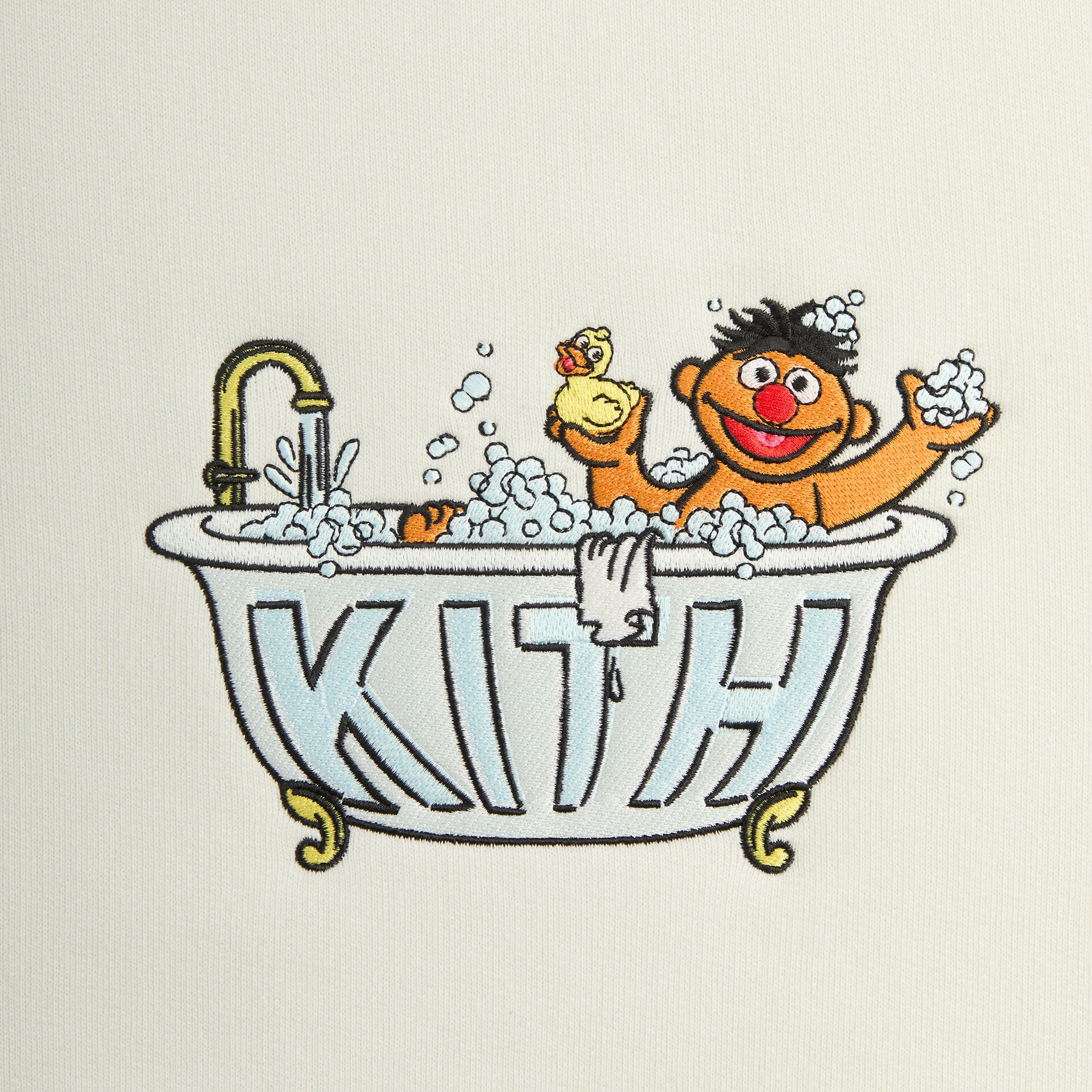 Kith for Sesame Street Ernie Nelson Crewneck - Chalk