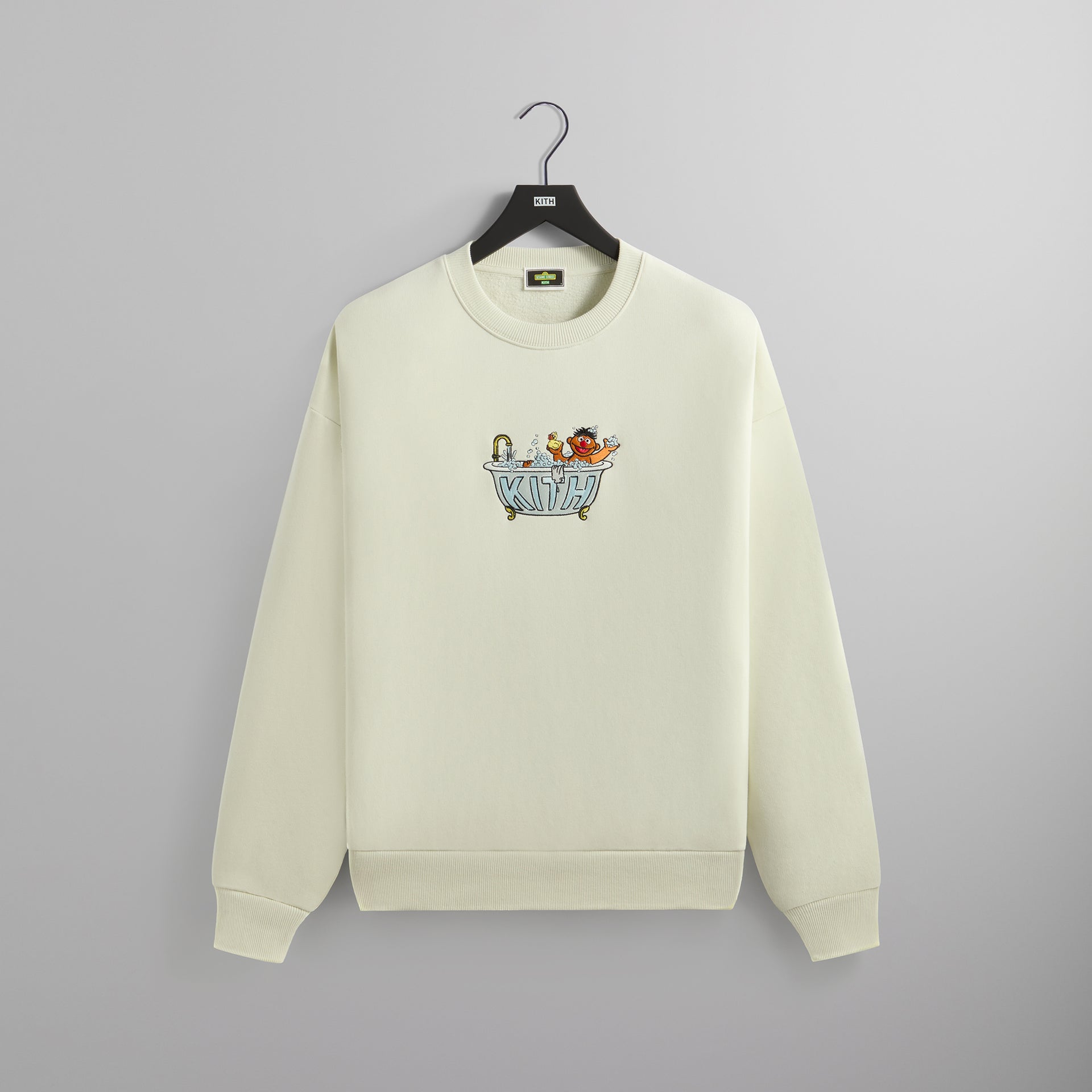 Kith for Sesame Street Ernie Nelson Crewneck - Chalk