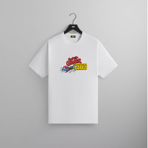 Kith for Sesame Street Super Grover Sketch Tee - White