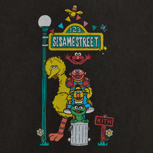 Kith for Sesame Street Lamp Vintage Tee - Black