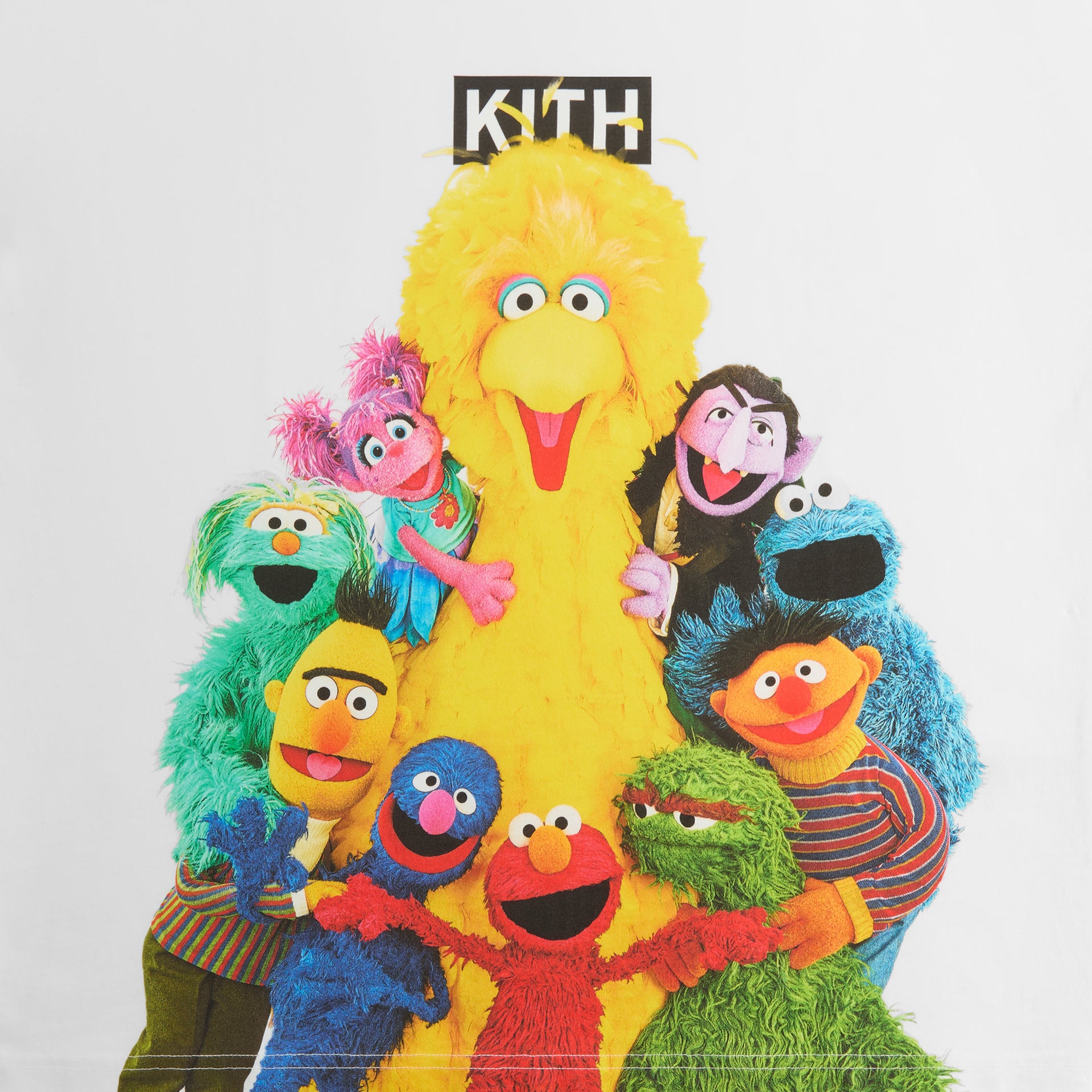 Kith for Sesame Street Group Hug Tee - White