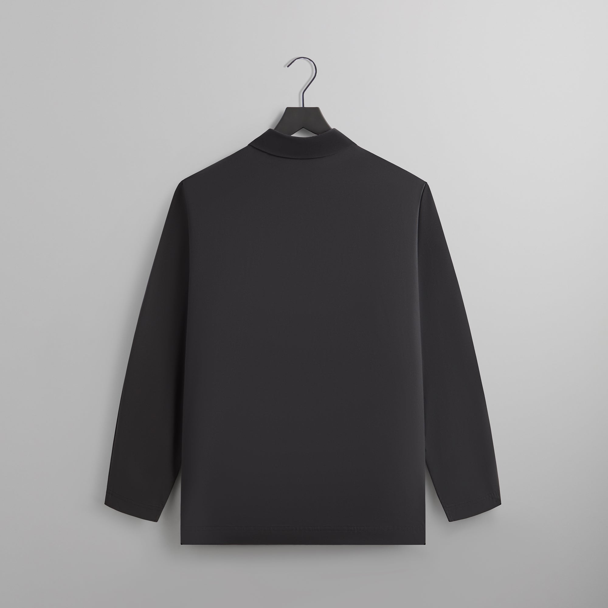 Kith Kayson Full Zip Polo - Black Kith Kayson Full Zip Polo - Black