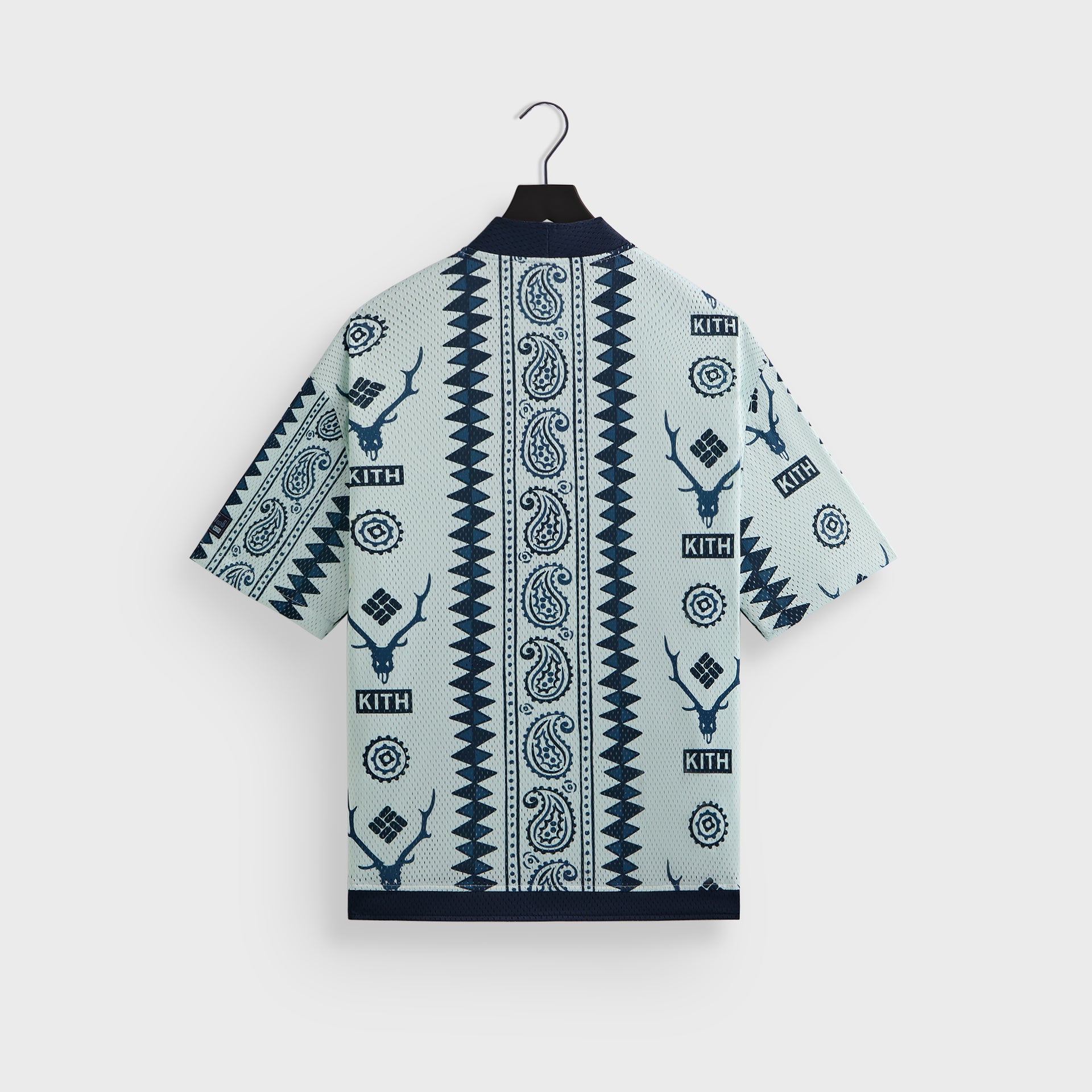 Kith & South2 West8 for Columbia Crossover Snap Front Shirt - Light Indigo