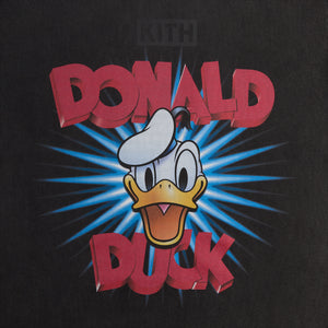 Disney | Kith for Donald Duck Show Vintage Tee - Black