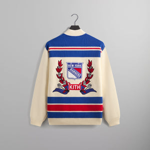 Kith for the New York Rangers Cypress Cardigan - Sandrift