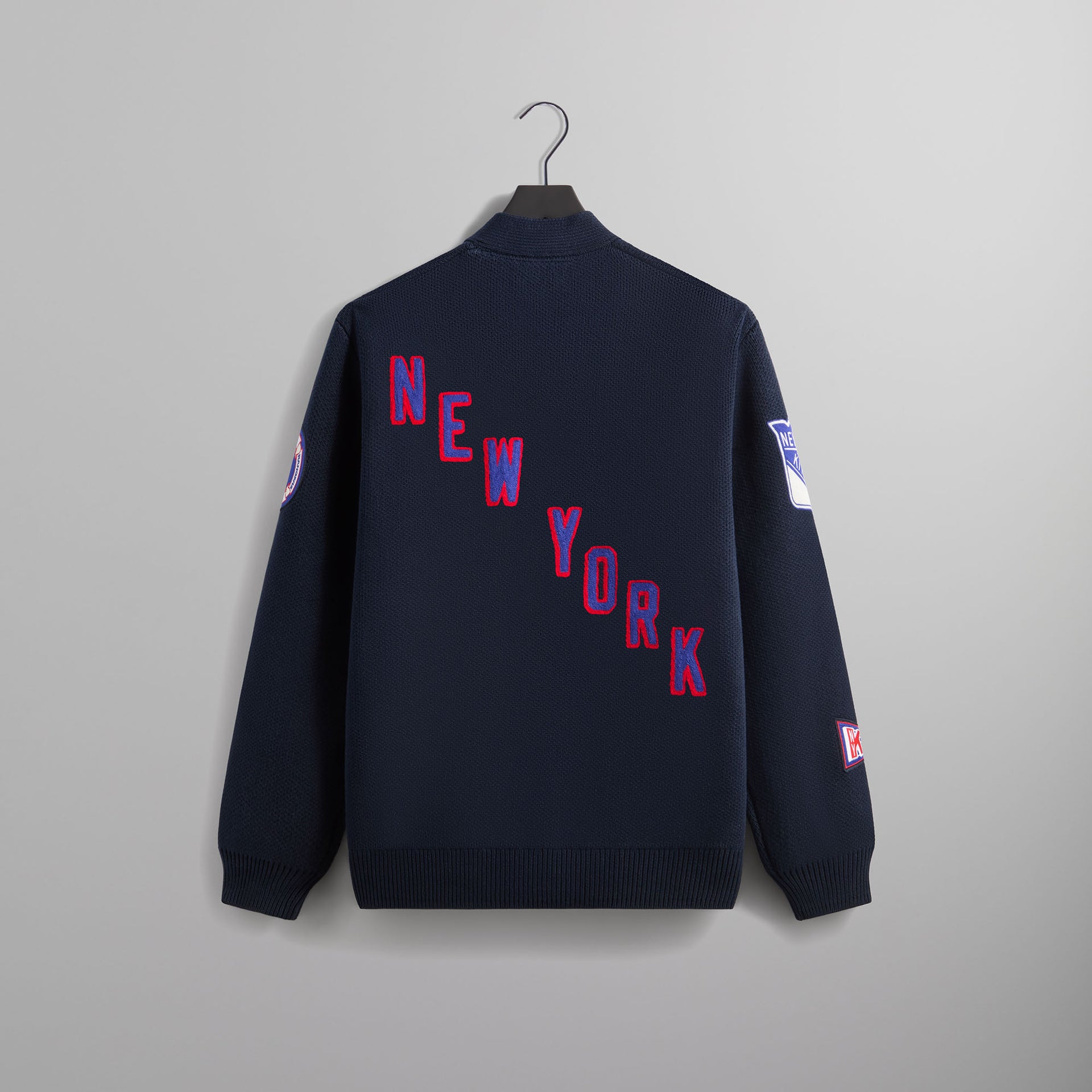 Kith for the New York Rangers Cypress Cardigan - Nocturnal