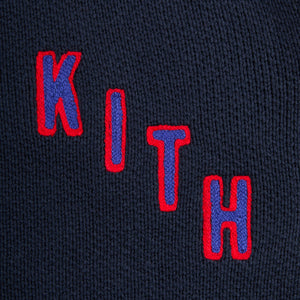 Kith for the New York Rangers Cypress Cardigan - Nocturnal