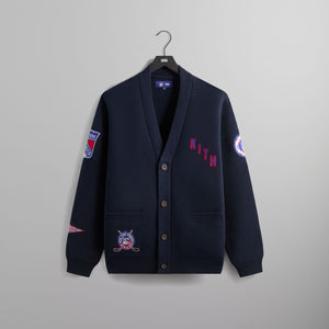 Kith for the New York Rangers Cypress Cardigan - Nocturnal PH