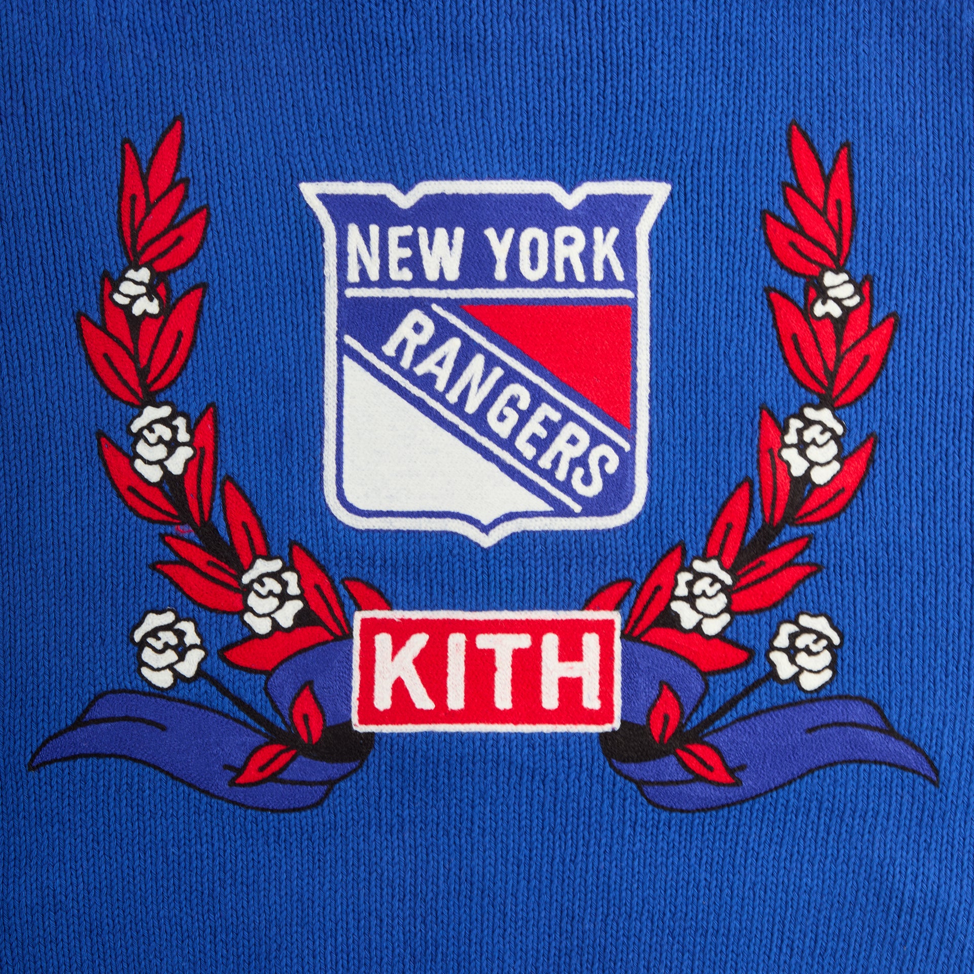 Kith for the New York Rangers Wyona Full Zip - Cyclone