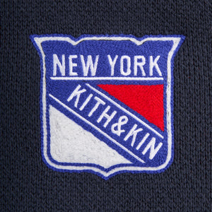 Kith for the New York Rangers Wyona Full Zip With Hood - Nocturnal PH