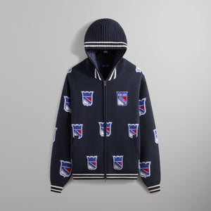 Kith for the New York Rangers Wyona Full Zip With Hood - Nocturnal PH