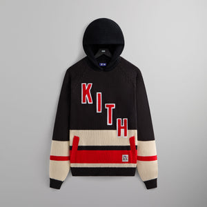 Kith for the New York Rangers Hooded Delk Sweater - Black