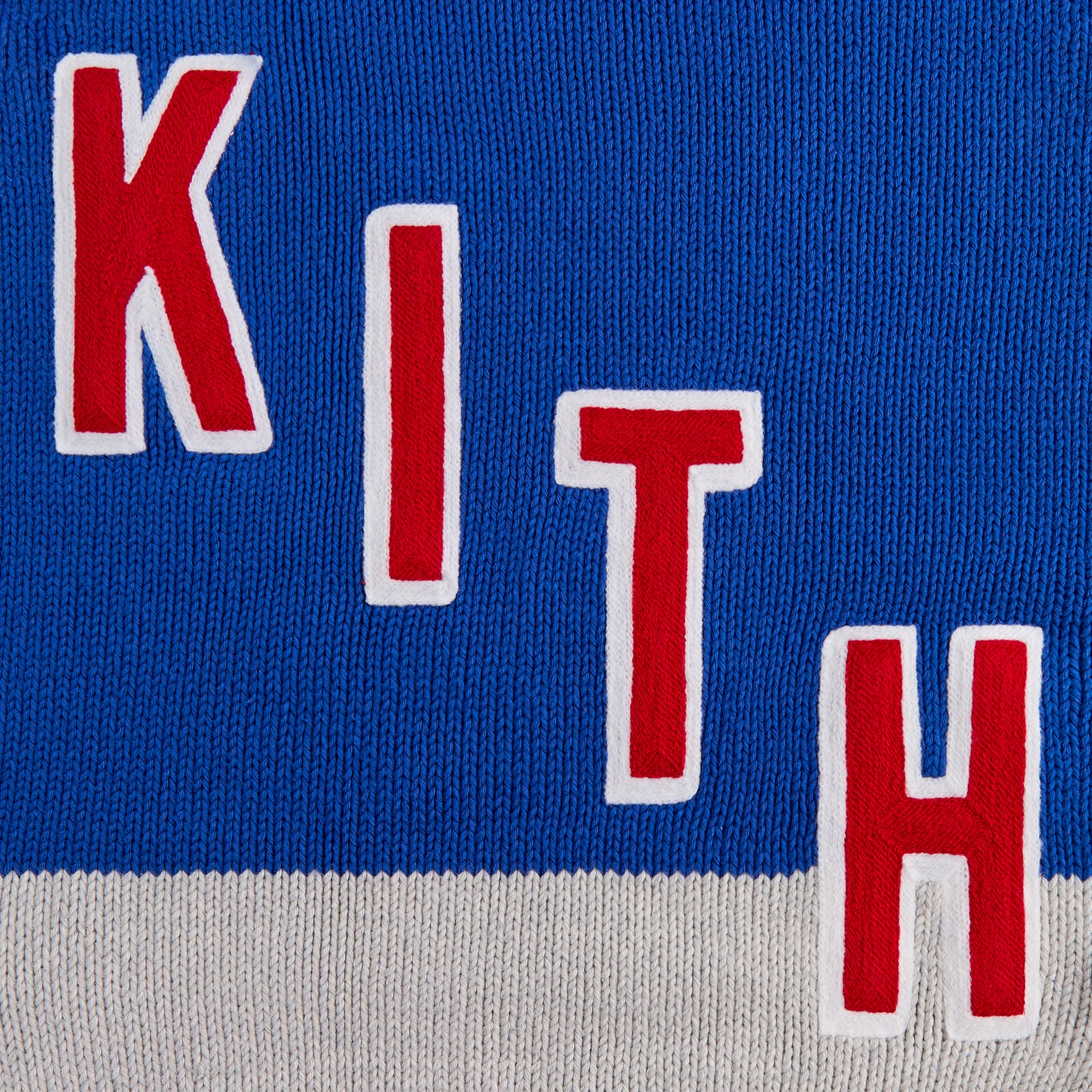 Kith for the New York Rangers Hooded Delk Sweater - Cyclone