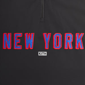 Kith for the New York Rangers Nylon Quarter Zip - Black