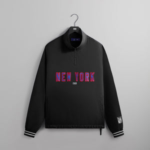 Kith for the New York Rangers Nylon Quarter Zip - Black