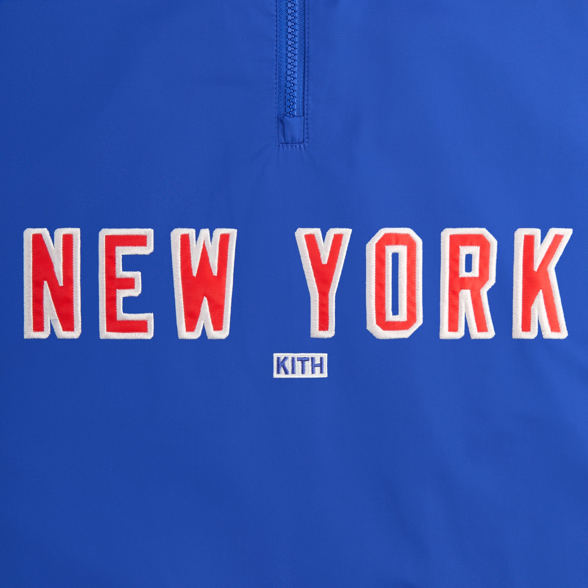 Kith for the New York Rangers Nylon Quarter Zip - Cyclone