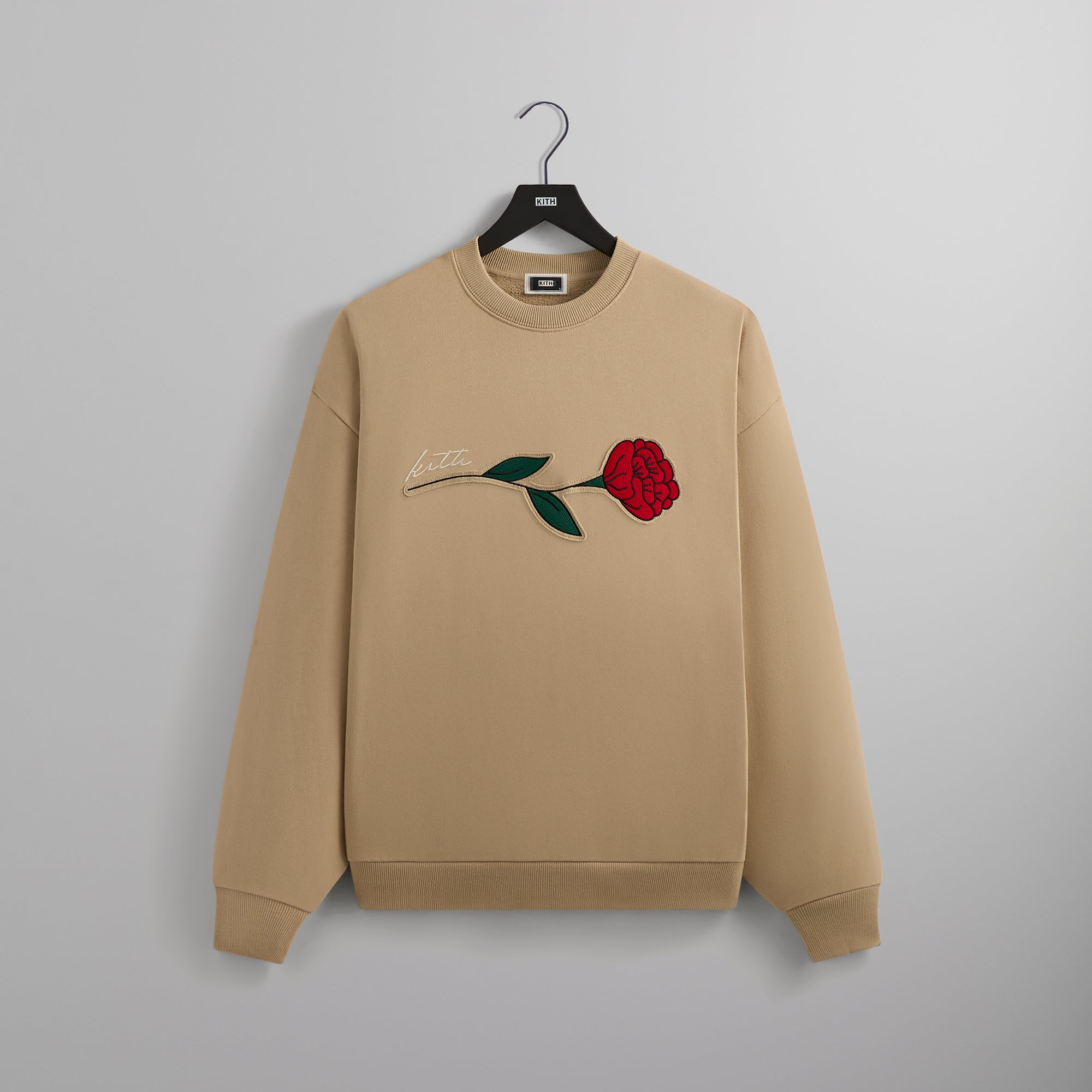 Kith Signature Rose Crewneck Canvas