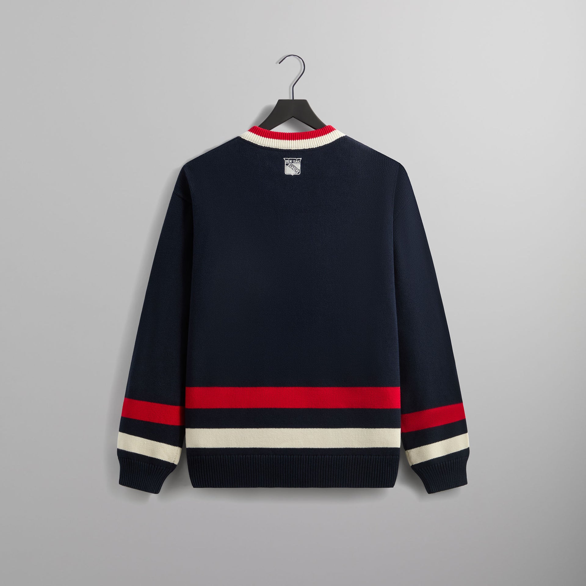 Kith for the New York Rangers V-Neck Lewis Sweater - Nocturnal