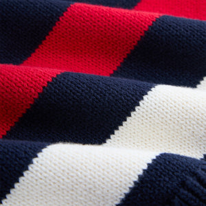 Kith for the New York Rangers V-Neck Lewis Sweater - Nocturnal PH