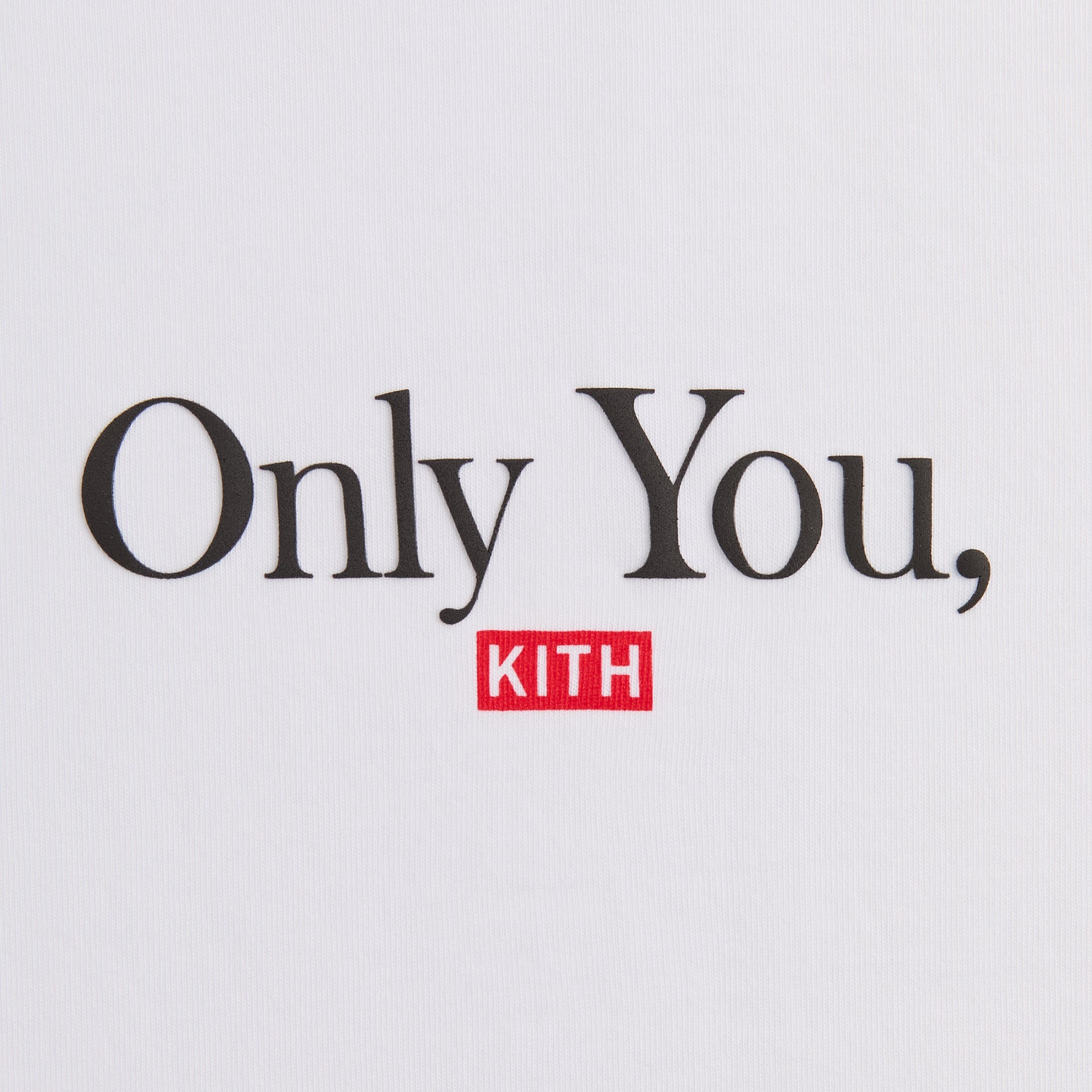 Kith Only You Tee - White