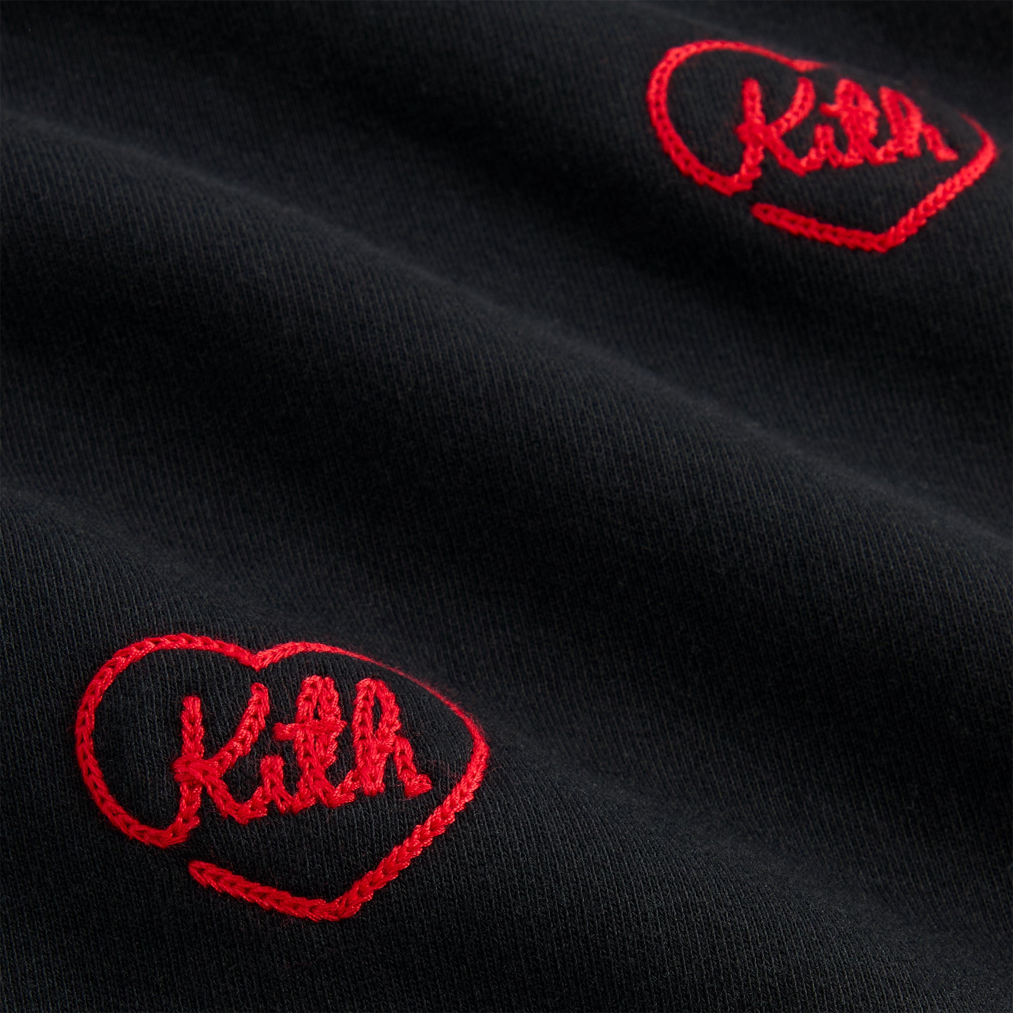 Kith Heart Nelson Crewneck - Black Kith Heart Nelson Crewneck - Black
