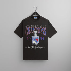 Kith for the New York Rangers Champion Vintage Tee - Black PH