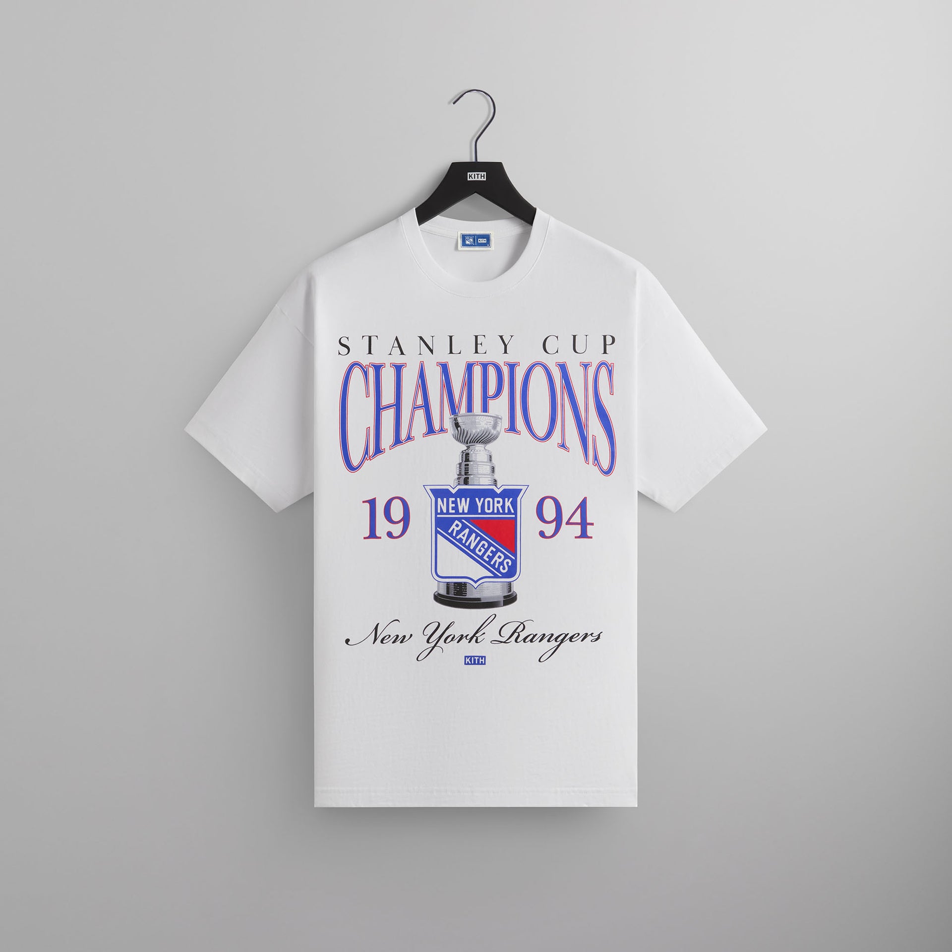 Kith for the New York Rangers Champion Vintage Tee - White