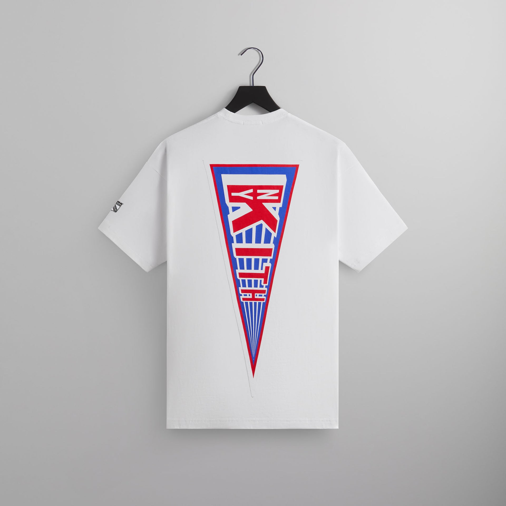 Kith for the New York Rangers Pennant Vintage Tee - White