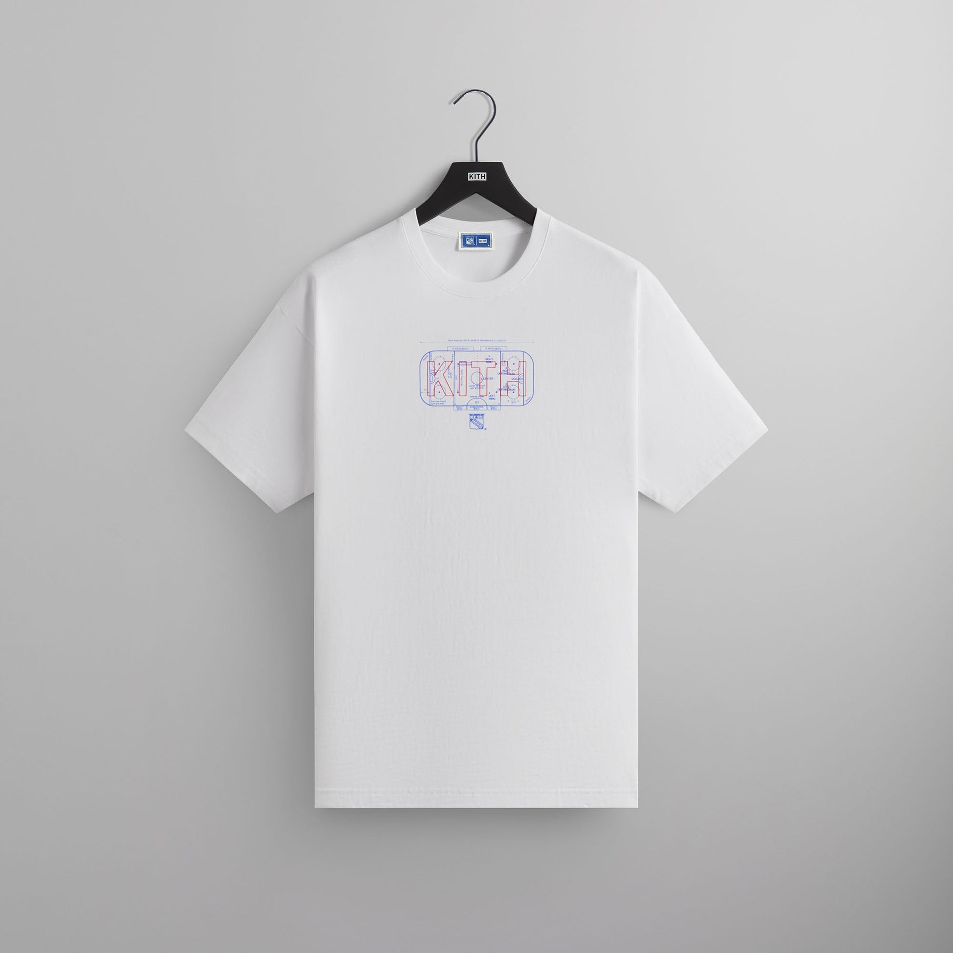 Kith for the New York Rangers Rink Vintage Tee - White PH