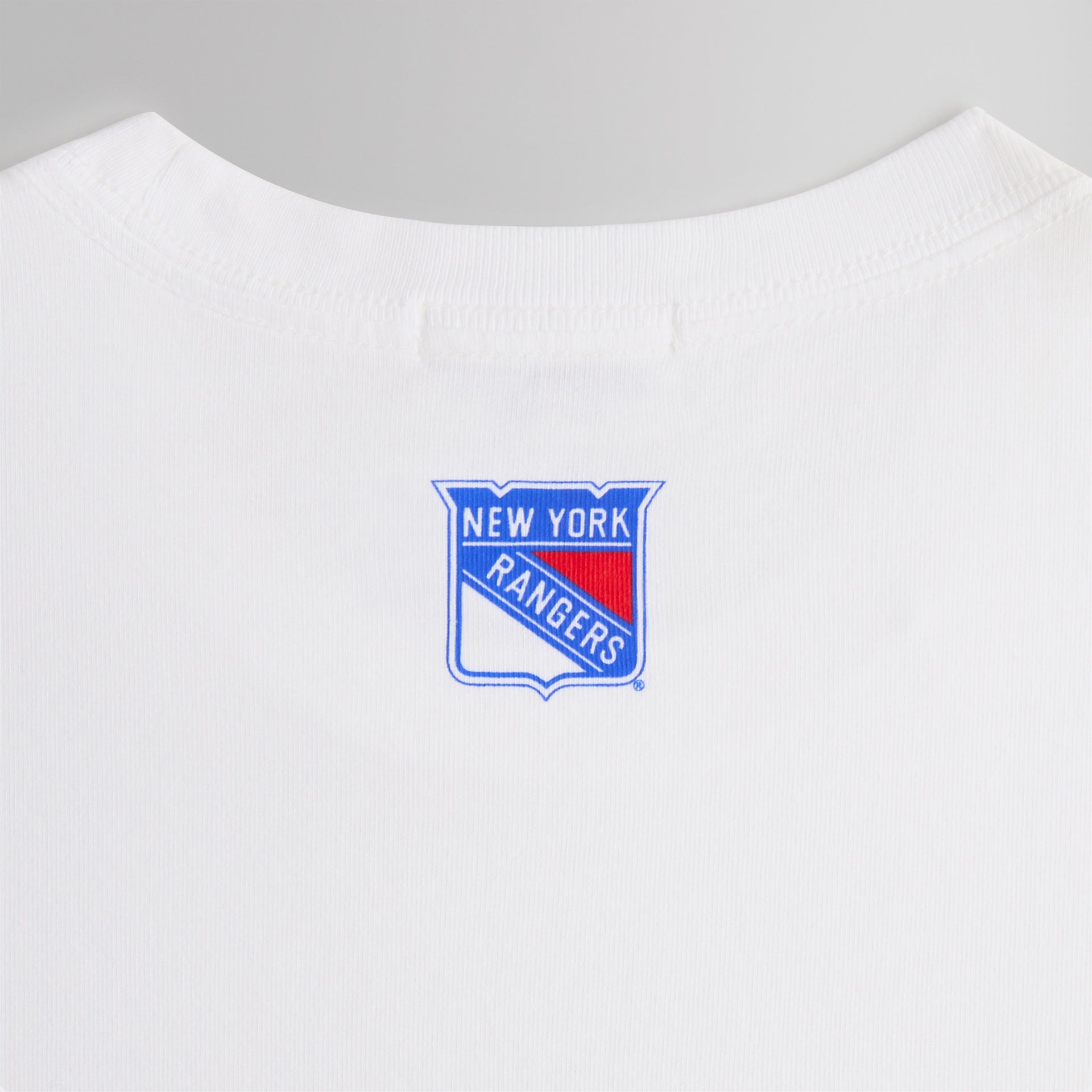 Kith for the New York Rangers on Ice Vintage Tee - White